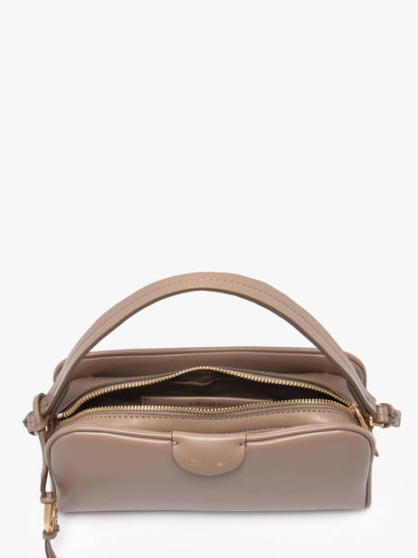 Crossbody Bag Emblem Trio Polyurethane Calvin klein jeans Beige emblem trio 4F3370G other view 2