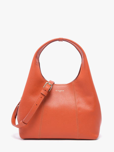 Small Leather Juliette Satchel Le tanneur Orange juliette TJET1000