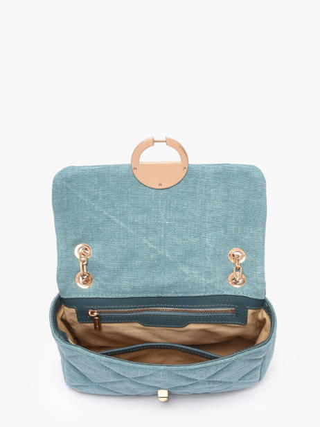 Sac Bandoulière Moon Lin Vanessa bruno Bleu moon 70V40533 vue secondaire 3