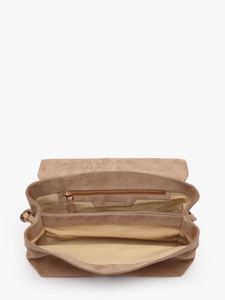 Suede Leather Othilia Crossbody Bag Vanessa bruno Beige othilia 55V40813 other view 2