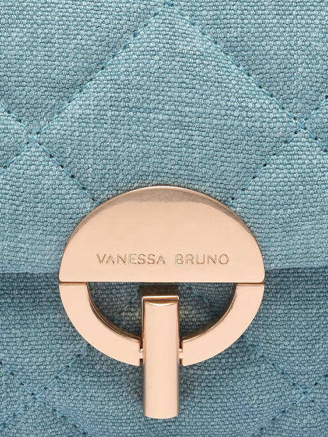 Sac Bandoulière Moon Lin Vanessa bruno Bleu moon 70V40533 vue secondaire 5