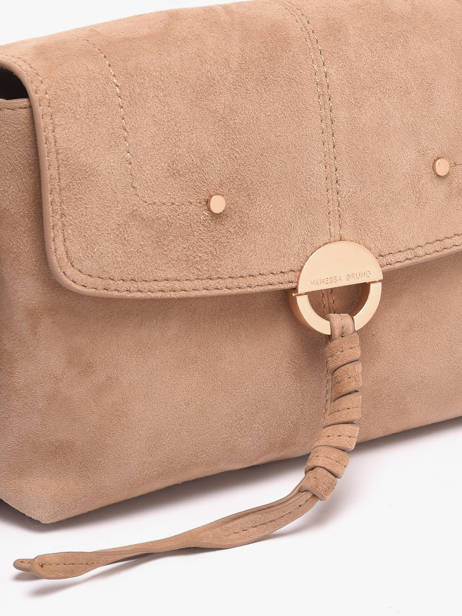 Sac Bandoulière Othilia Cuir Vanessa bruno Beige othilia 55V40907 vue secondaire 4