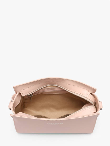 Sac Bandoulière Smooth Cuir Lancaster Rose smooth 437-02 vue secondaire 3
