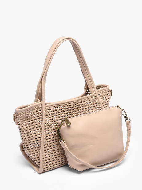 Ccrossbody Shoulder Bag Tresse Miniprix Beige tresse 19753 other view 2