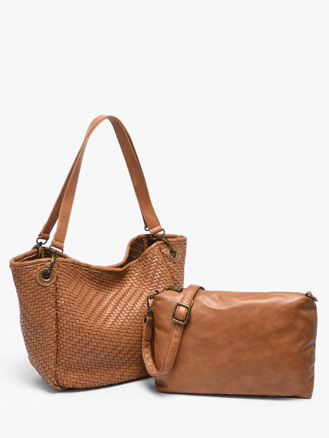 Sac Porté épaule Tresse Miniprix Marron tresse 6681 vue secondaire 1