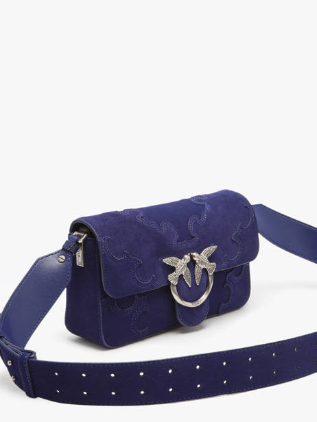 Sac Porté épaule Love Bag Soft Pinko Bleu love bag soft 6244A0F6 vue secondaire 1