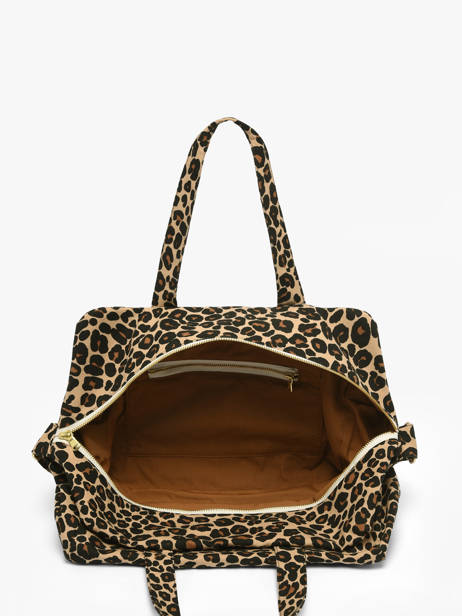 Satchel Forever Wild Cotton Rivedroite Brown forever wild SAUVAFOR other view 2