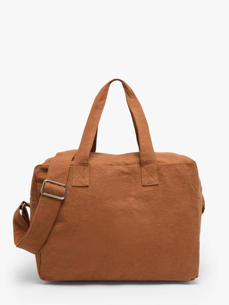 Satchel Timeless Cotton Rivedroite Brown timeless SAUVATIM other view 3