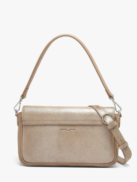 Sac Porté épaule Ginkgo Nathan baume Beige ginkgo 7GT vue secondaire 4
