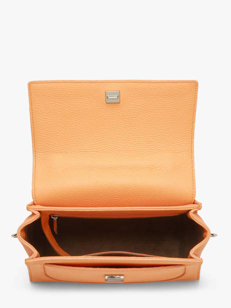 Sac Bandoulière Charlene Cuir Nathan baume Orange event 9 vue secondaire 4