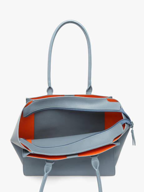 Sac Porté épaule Dorine Laurent david Bleu ld bags 75 vue secondaire 2