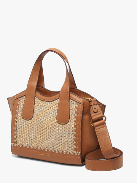 Rosalie Satchel With Strap Laurent david Brown ld bags 968 other view 1