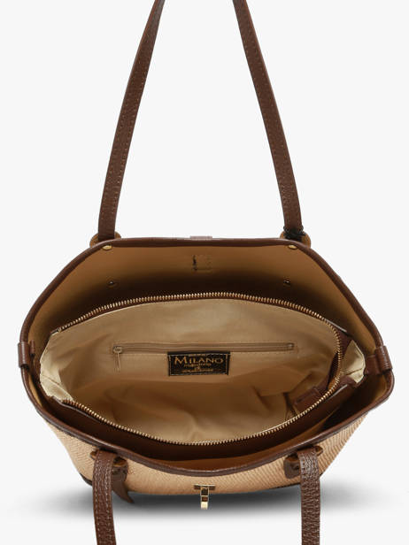 Shoulder Bag Capri Milano Brown capri CP25113 other view 2