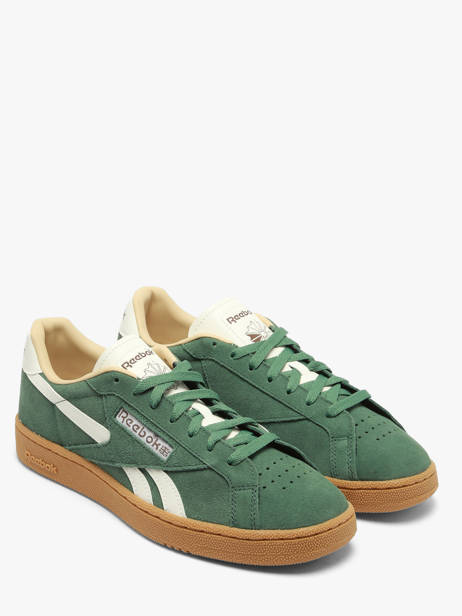 Sneakers En Cuir Reebok Vert men 244920 vue secondaire 1