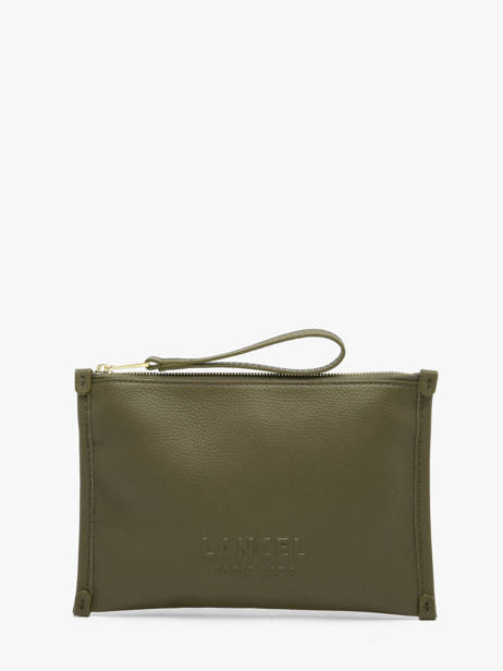 Pochette Zippée Jour Cuir Lancel Vert jour A13174