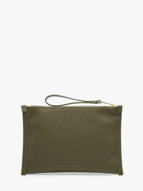 Pochette Zippée Jour Cuir Lancel Vert jour A13174 vue secondaire 3