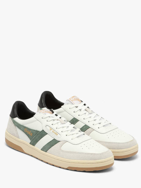 Sneakers In Leather Gola White men CMB336IN other view 1