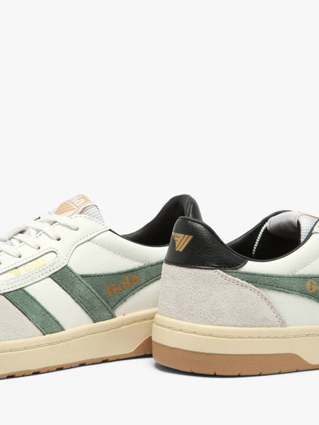 Sneakers In Leather Gola White men CMB336IN other view 2