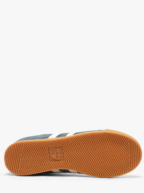 Sneakers In Leather Gola Blue men CMA192HW other view 4