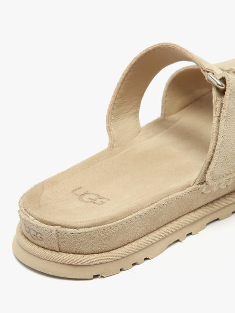 Mules En Cuir Ugg Beige women 1178590 vue secondaire 2