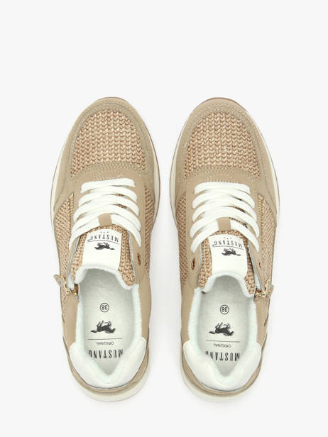 Sneakers Mustang Beige women M0532011 vue secondaire 3