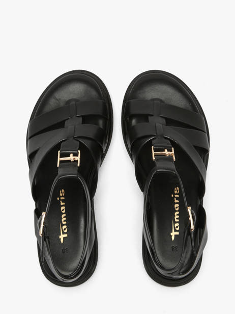 Sandales Tamaris Noir accessoires 46 vue secondaire 3