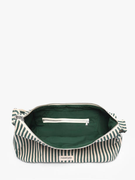 Sac Bandoulière Spring Striped Rivedroite Vert spring striped MCHASTRI vue secondaire 2