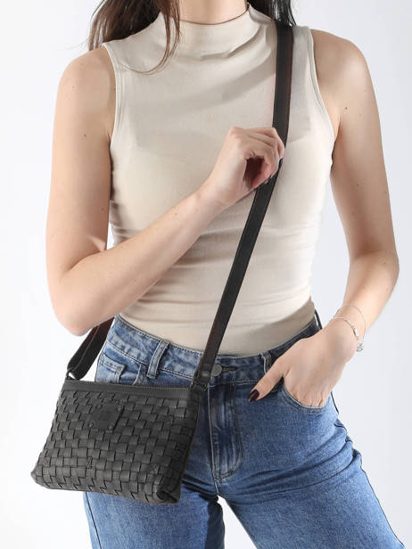 Leather Crossbody Bag Heritage Biba Black heritage KA9 other view 1