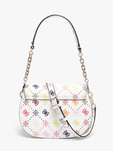 Sac Bandoulière Emelie Logo Polyester Guess Blanc emelie logo GM992820 vue secondaire 3