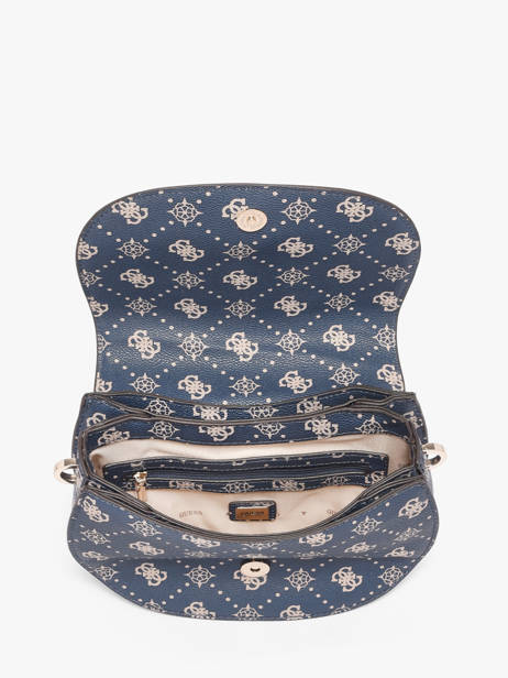 Sac Bandoulière Emelie Logo Polyester Guess Bleu emelie logo GP992820 vue secondaire 2