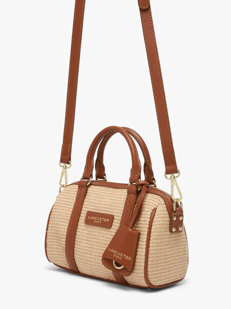 Sac Bandoulière Mini Osier Italie Lancaster Beige mini osier italie 72 vue secondaire 1