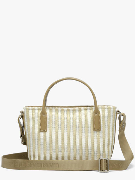 Crossbody Bag Kba Mariniere Osier Lancaster Beige kba mariniere osier 78 other view 3