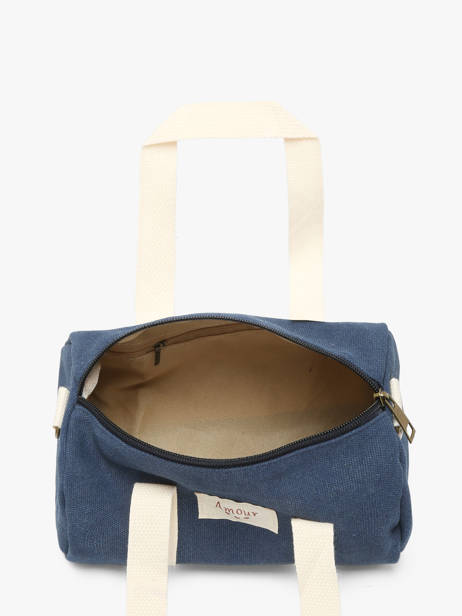 Crossbody Bag Amour Toile Cotton Miniprix Blue amour toile 8084 other view 1