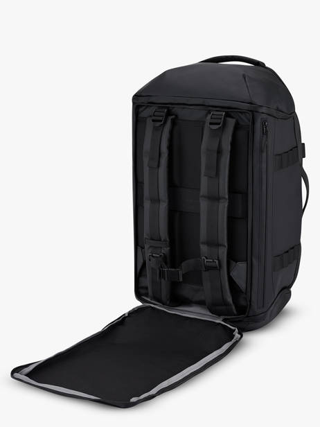 Cabin Duffle Bag Backpack Backpack Kapten and son Black backpack LISBOMDU other view 6