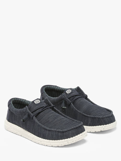 Mocassins Hey dude Bleu men 41898 vue secondaire 2