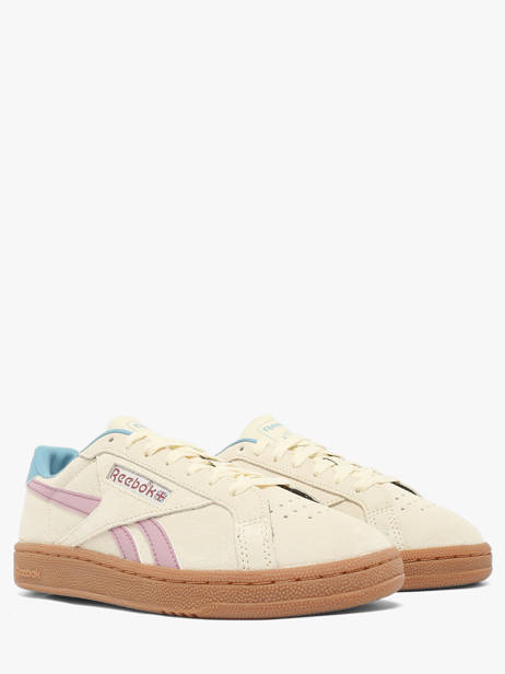 Sneakers In Leather Reebok Beige women 244643 other view 1