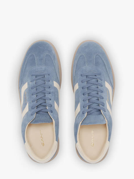 Sneakers In Leather Gant Blue men CUZIMG66 other view 3