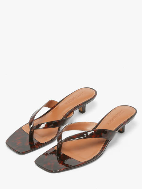 Heeled Flip Flops Steve madden Black women 11004731 other view 1