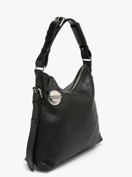 Shoulder Bag Vintage Leather Paul marius Black vintage ELLIOTHB other view 1