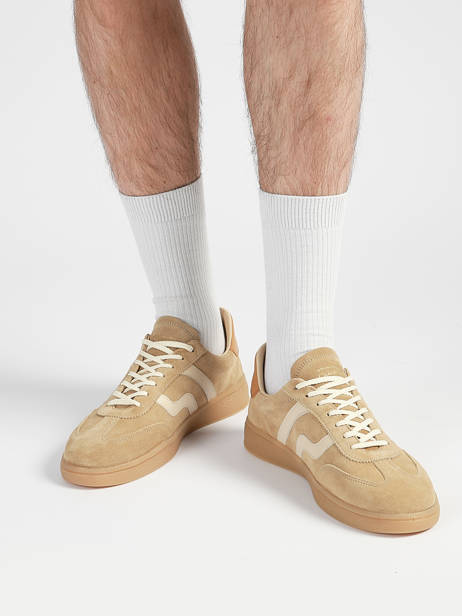 Sneakers In Leather Gant Beige men CUZIG126 other view 1