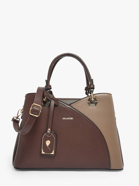 Sac Porté Main Saffiano Gallantry Marron saffiano M9431