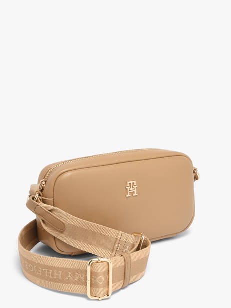 Sac Bandoulière Th Essential Polyurethane Tommy hilfiger Beige th essential AW18370 vue secondaire 2