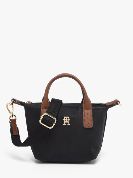 Crossbody Bag Popette Nylon Tommy hilfiger Black popette AW18368