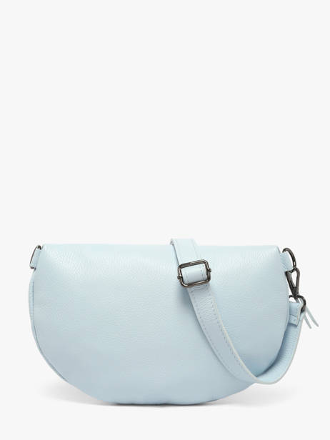 Sac Banane Caviar Cuir Milano Bleu caviar CA21123 vue secondaire 5
