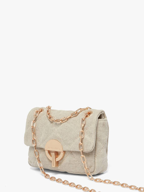 Sac Bandoulière Moon Lin Vanessa bruno Beige moon 70V40326 vue secondaire 2