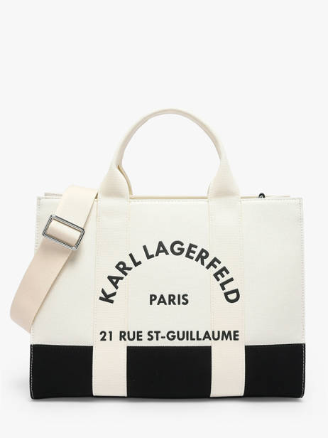 Sac � Main Rsg Coton Karl lagerfeld Blanc rsg A3W50025