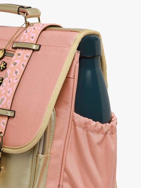 Cartable 2 Compartiments Cameleon Rose vintage fantasy PBVGCA35 vue secondaire 5