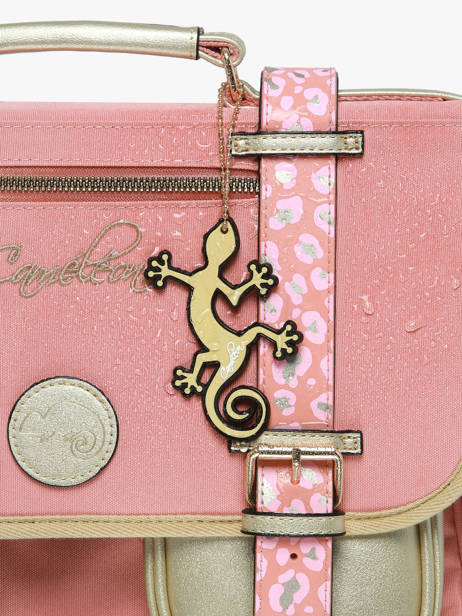 Cartable 2 Compartiments Cameleon Rose vintage fantasy PBVGCA35 vue secondaire 6