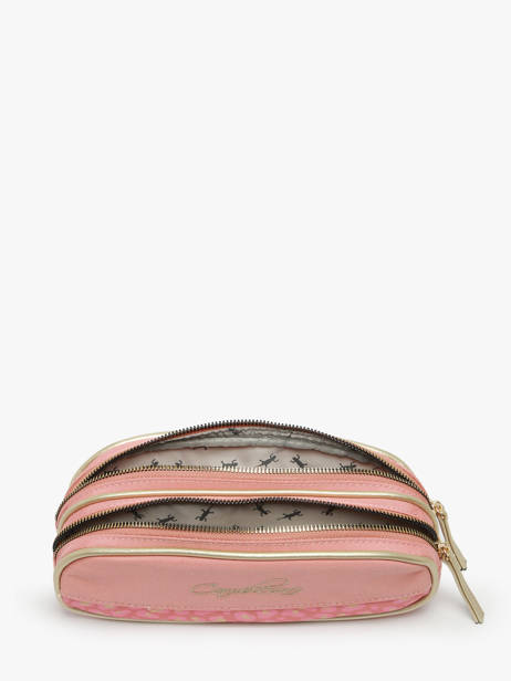 Pencil Case 2 Compartments Cameleon Pink vintage fantasy PBVGTROU other view 1