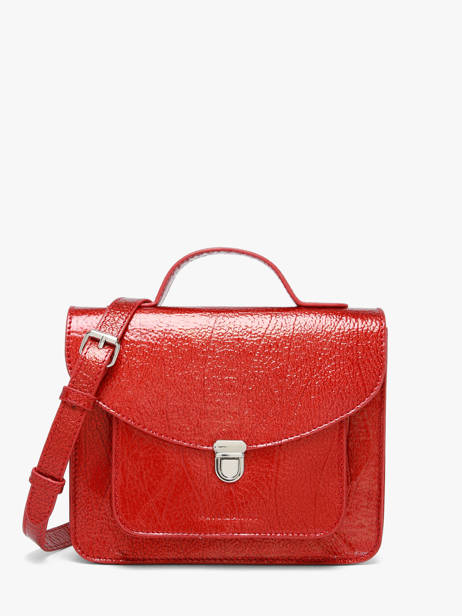 Crossbody Bag Star Leather Paul marius Red star GEORGSTA